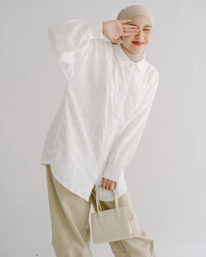 Beldia Tunic Kode Rh2540 Broken White