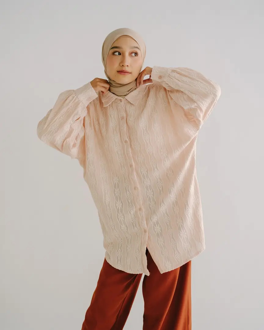 Beldia Tunic Kode Rh2540 Cream - Image 2