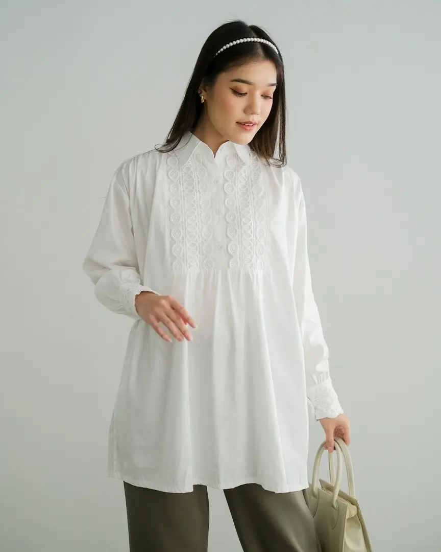Begia Longsleeve Kode 80115 Broken White - Image 2