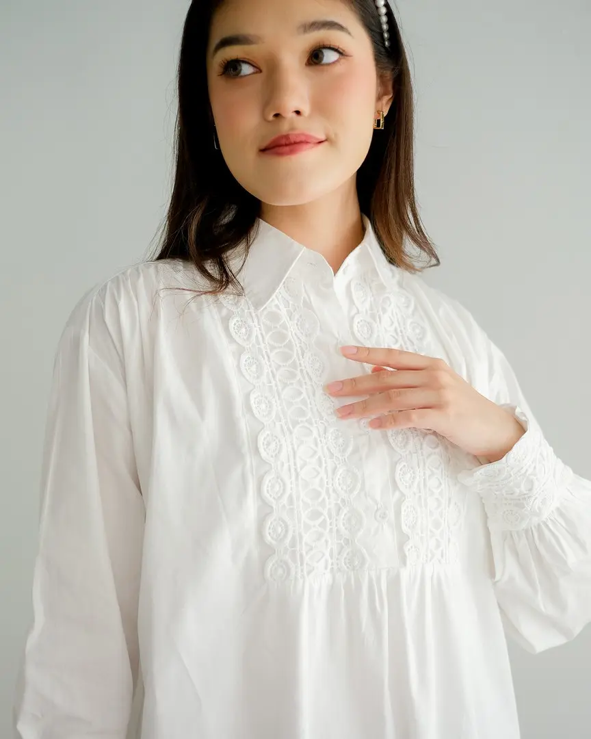 Begia Longsleeve Kode 80115 Broken White - Image 3