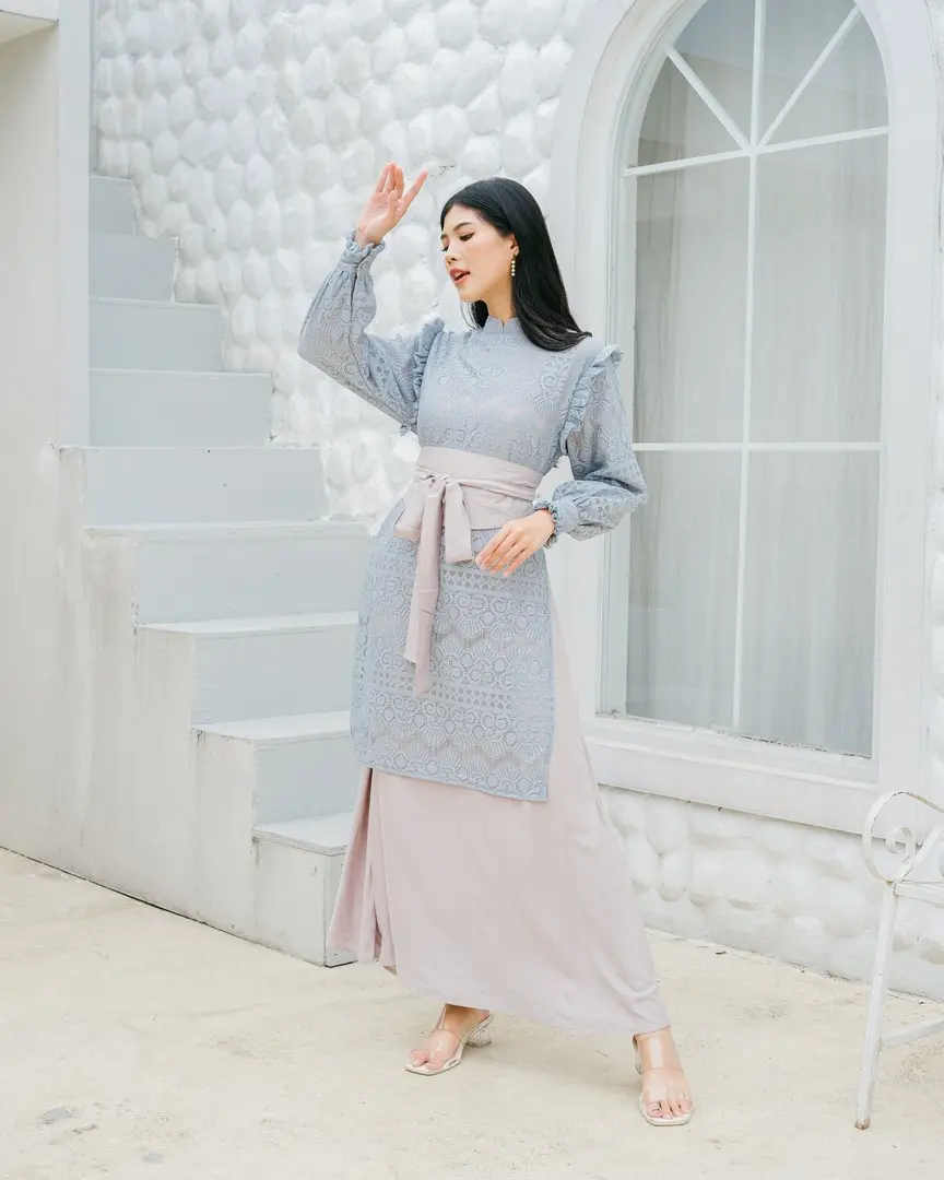 Kanisya Maxi Dress Blue
