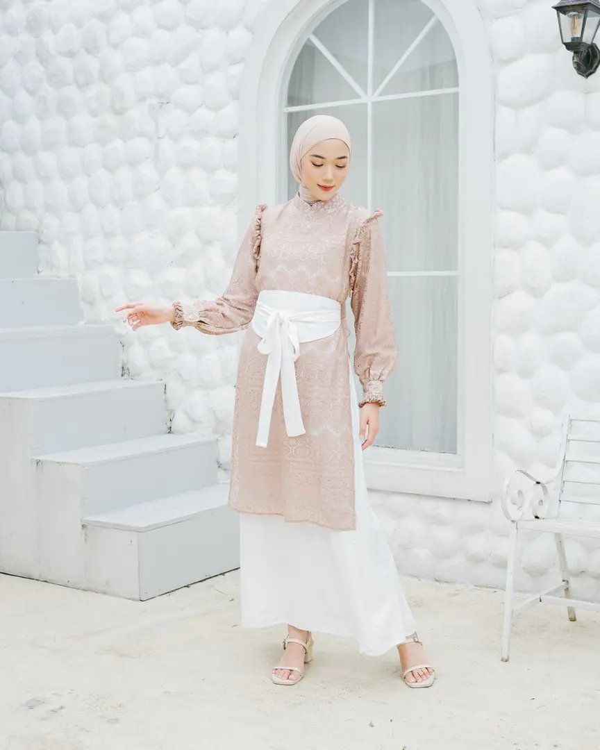 Kanisya Maxi Dress Khaki