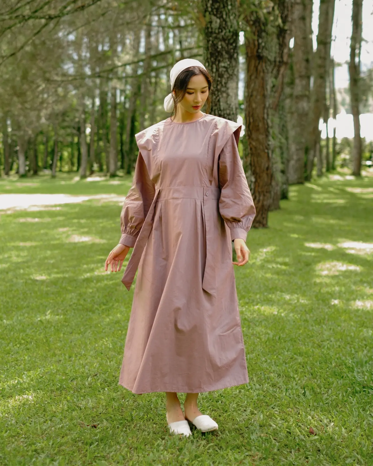 Abil Maxi Dress Mauve