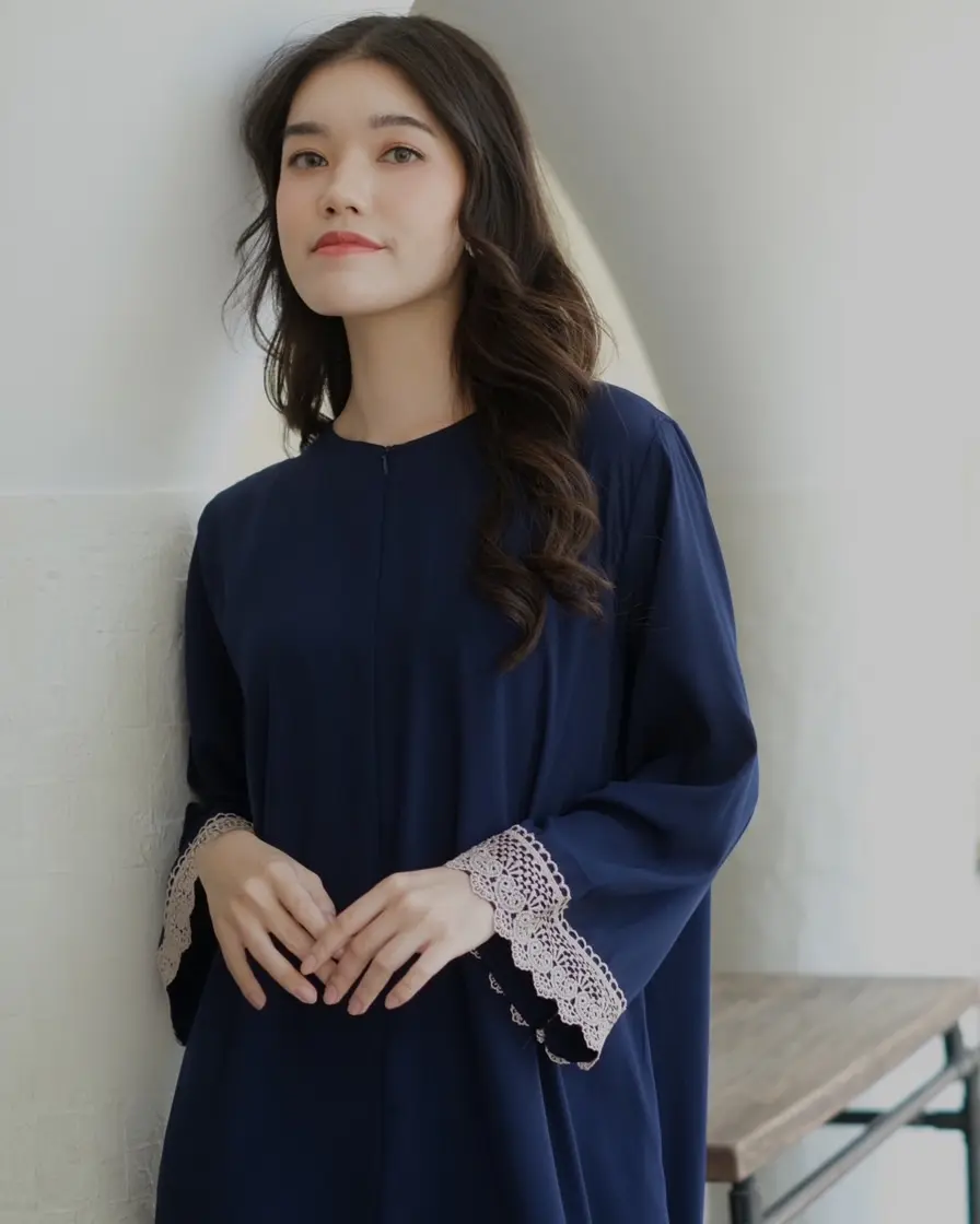 Alaura Maxi Dress Kode 6542 Navy - Image 2