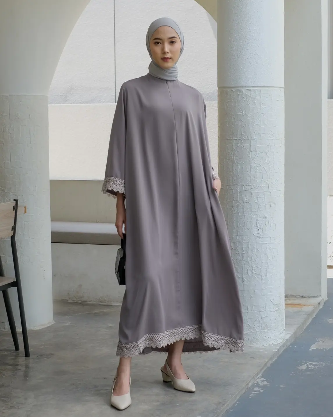 Alaura Maxi Dress Kode 6542 Grey