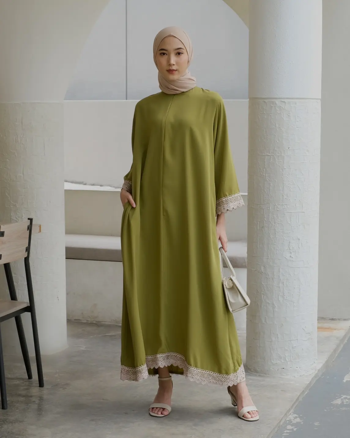 Alaura Maxi Dress Kode 6542 Green