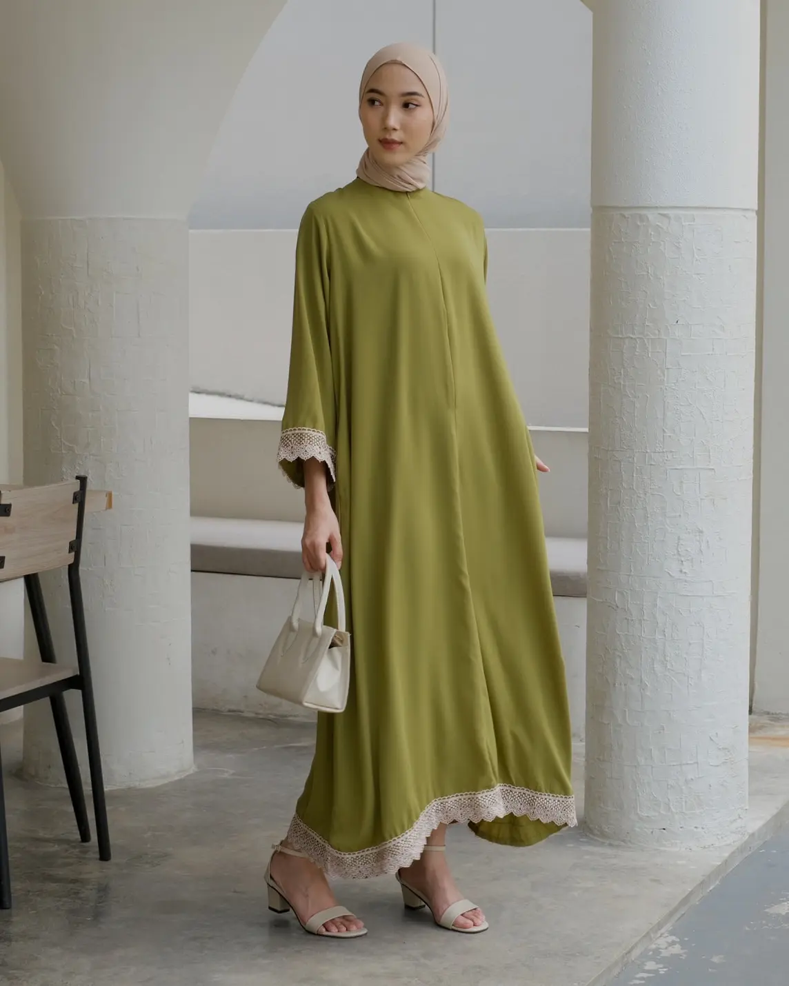 Alaura Maxi Dress Kode 6542 Green - Image 2