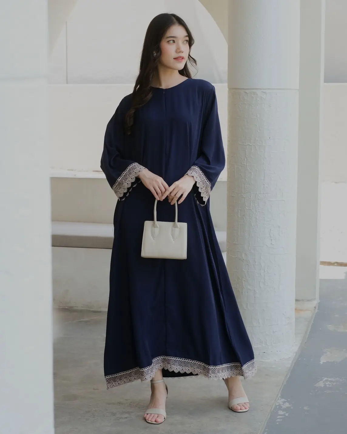 Alaura Maxi Dress Kode 6542 Navy