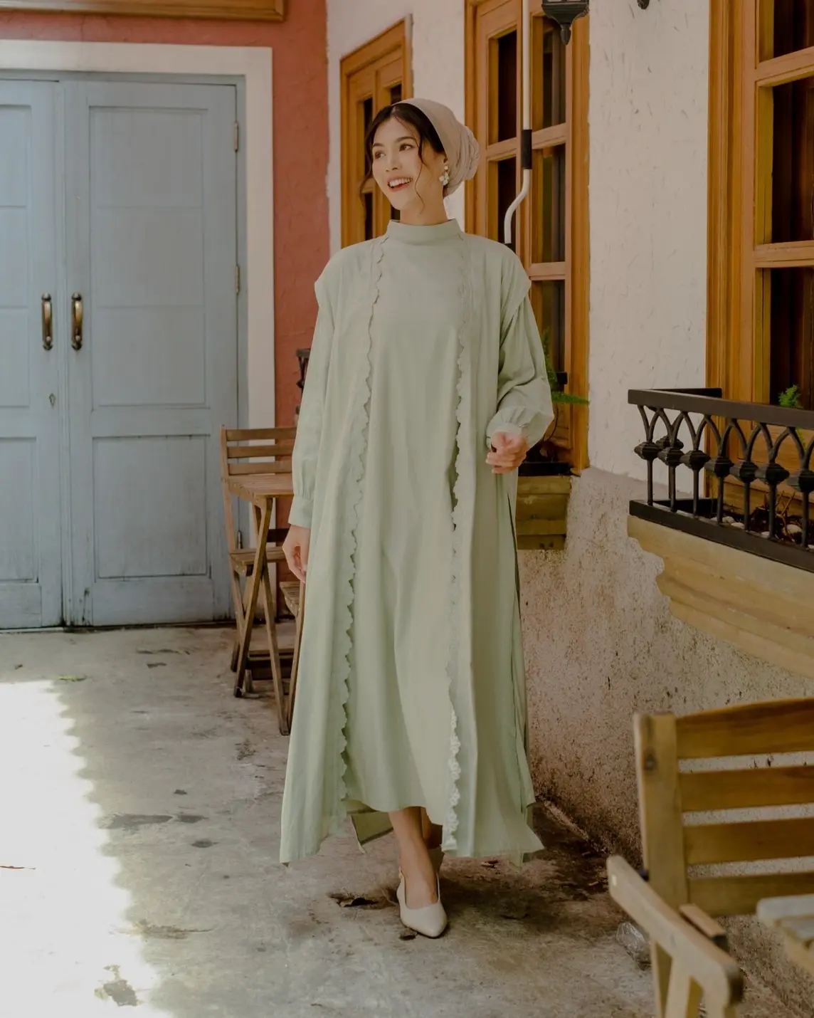 Alegria Maxi Dress Mint - Image 3