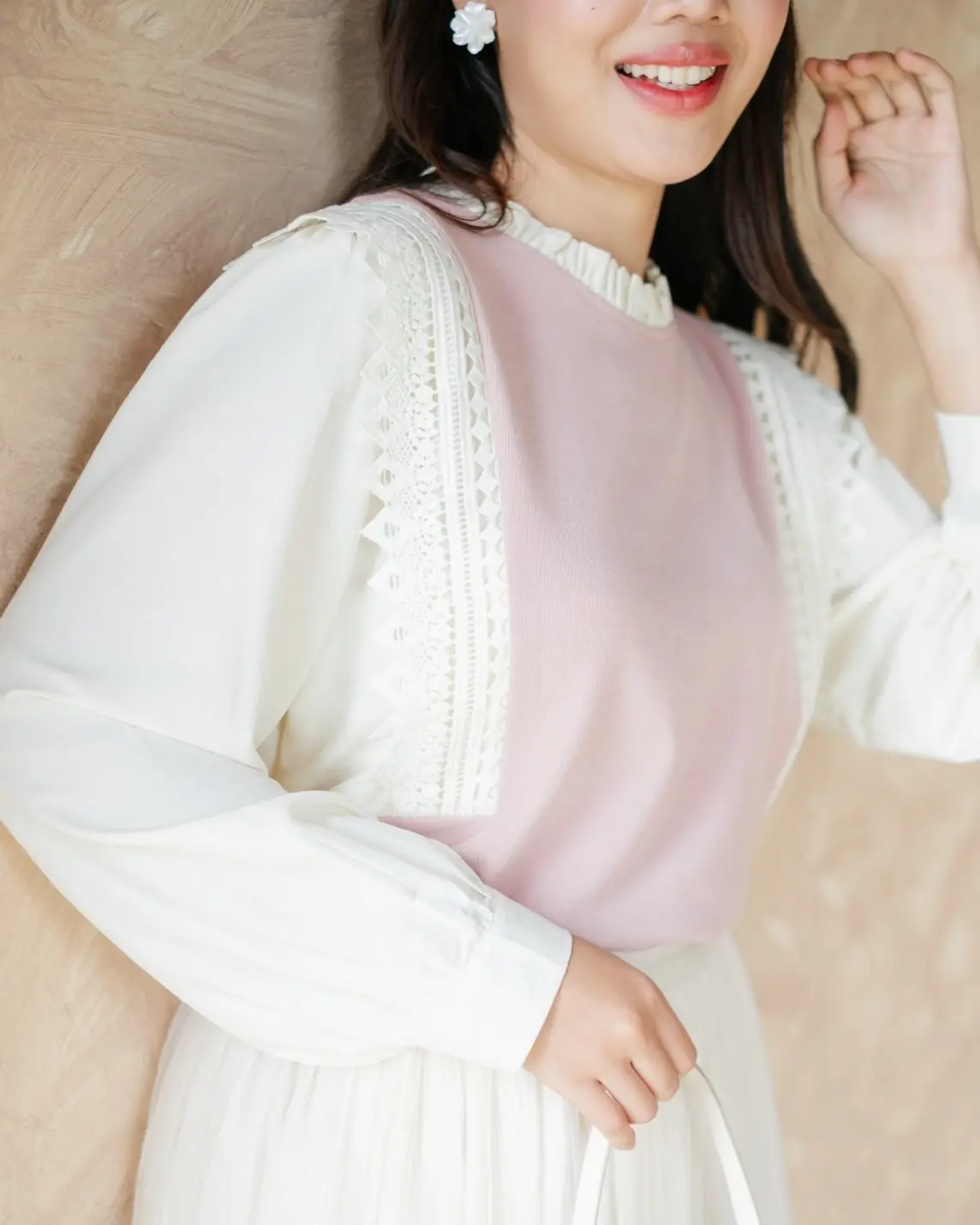 Audrey Longsleeve Kode 114 Pink - Image 2