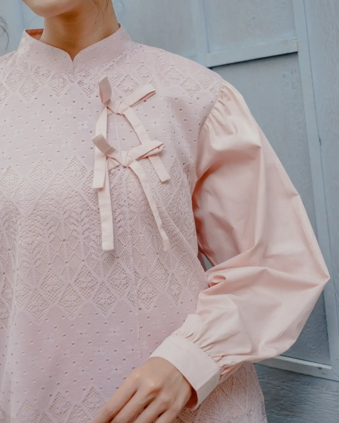 Belova Blouse Pink - Image 2