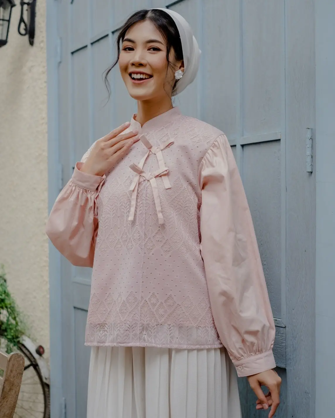 Belova Blouse Pink