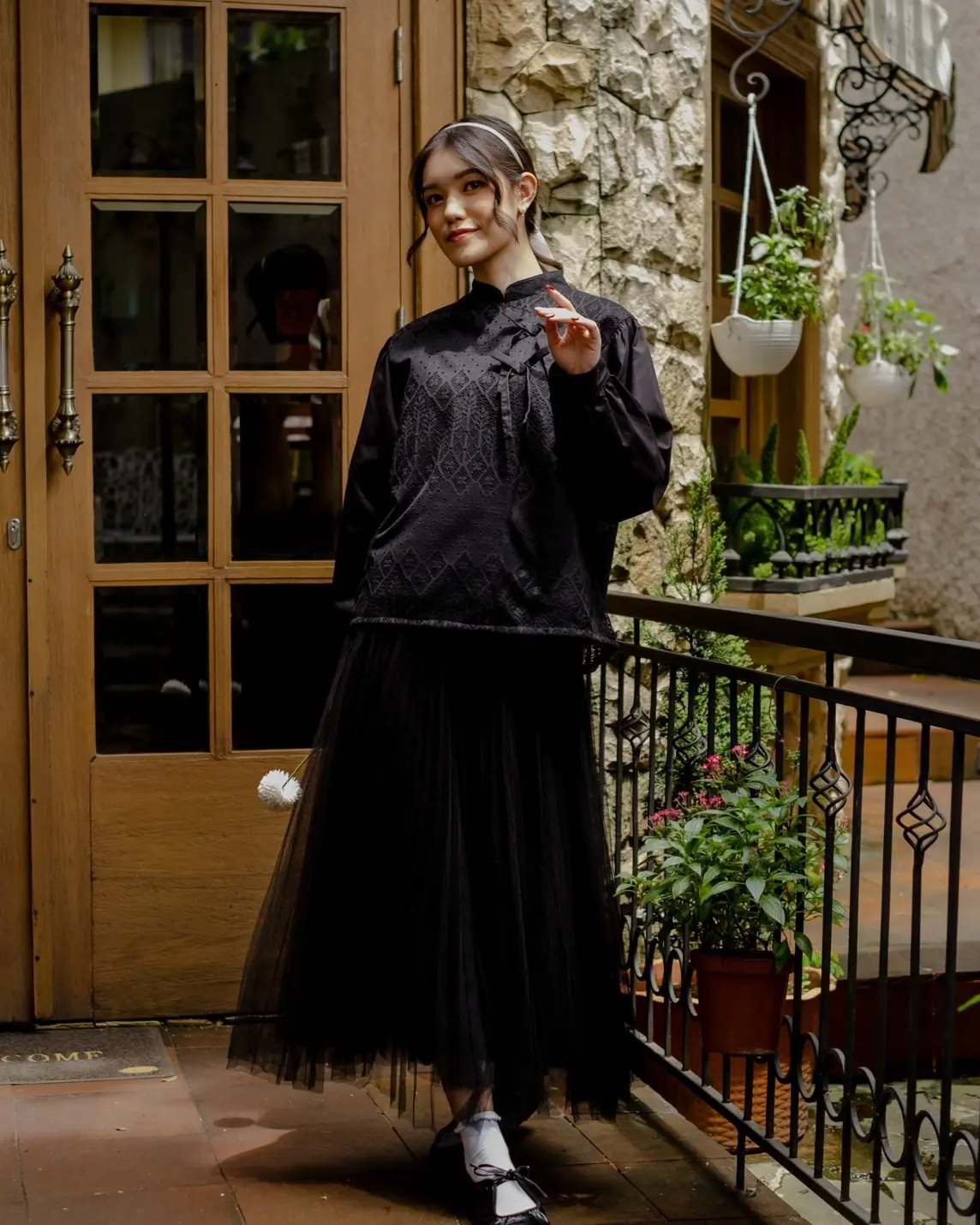 Belova Blouse Black - Image 3