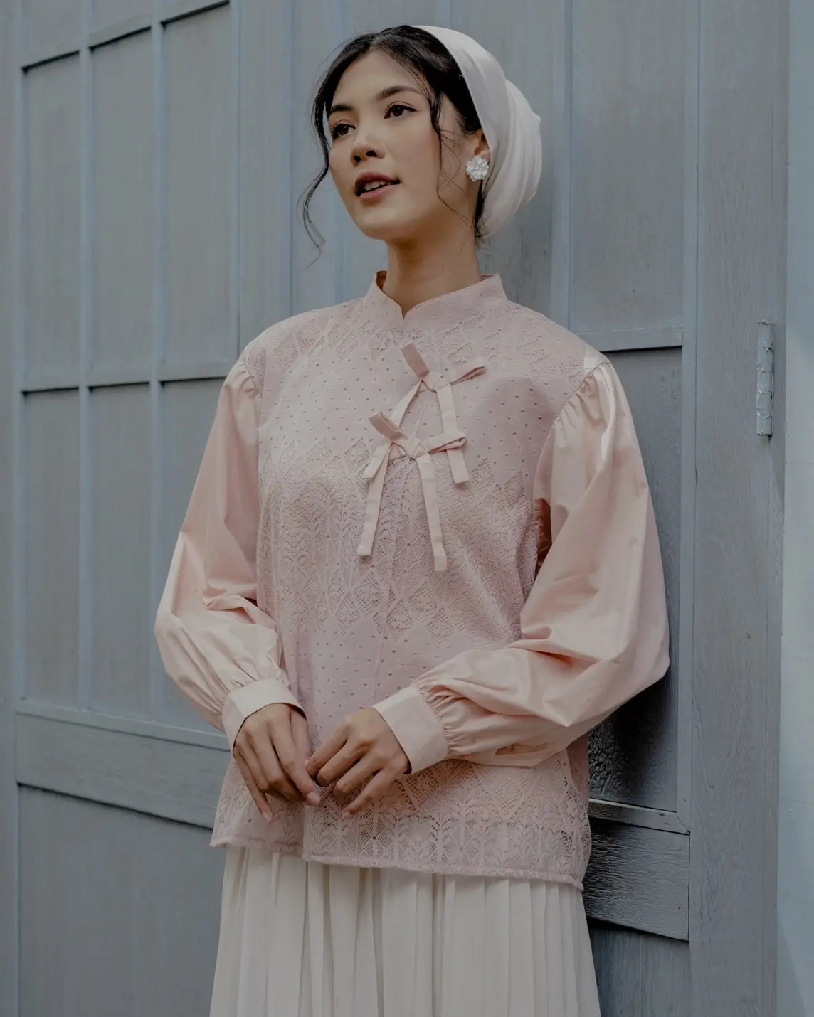 Belova Blouse Pink - Image 3