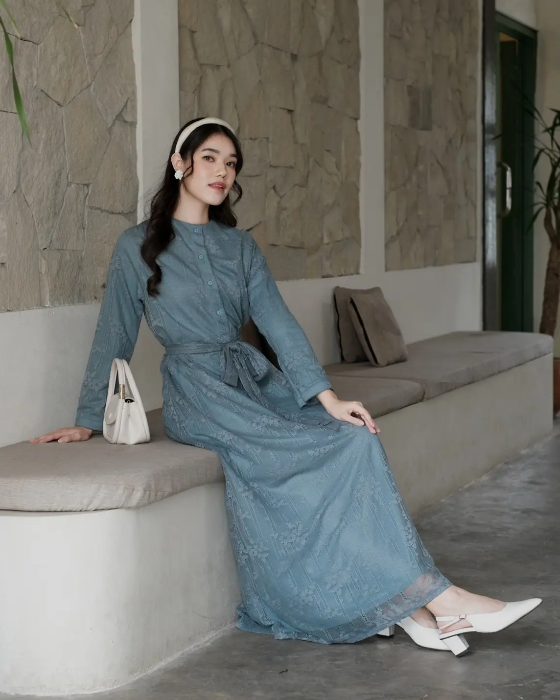 Berliana Maxi Dress Kode Rm3203 Blue - Image 2