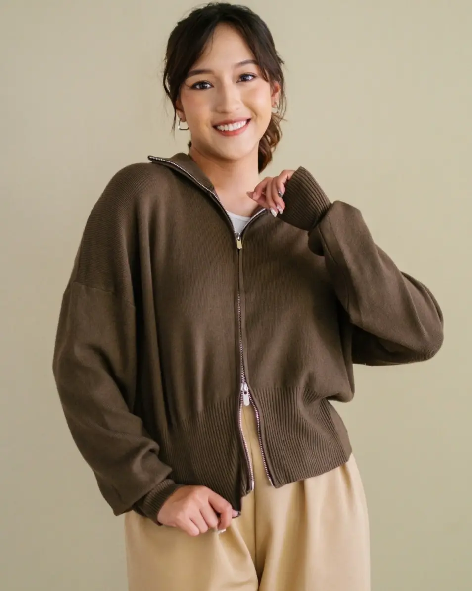 Calvina Jacket Kode 250 Coffee - Image 3
