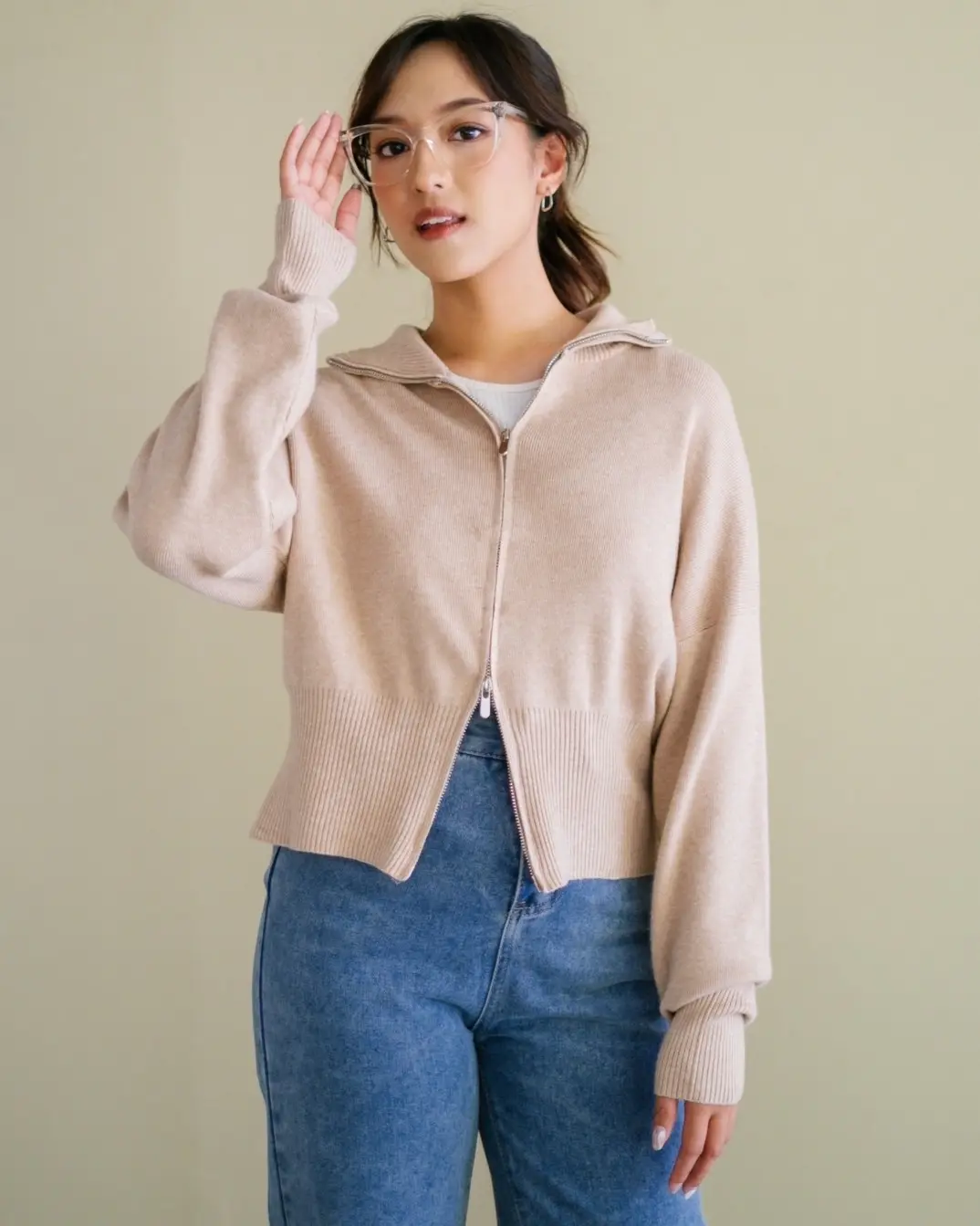 Calvina Jacket Kode 250 Khaki - Image 3