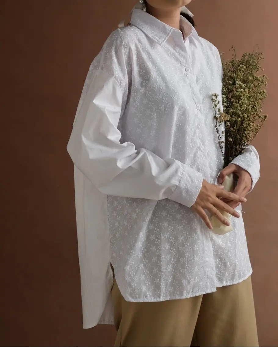 Camila Shirt Kode 19505 Broken White - Image 2