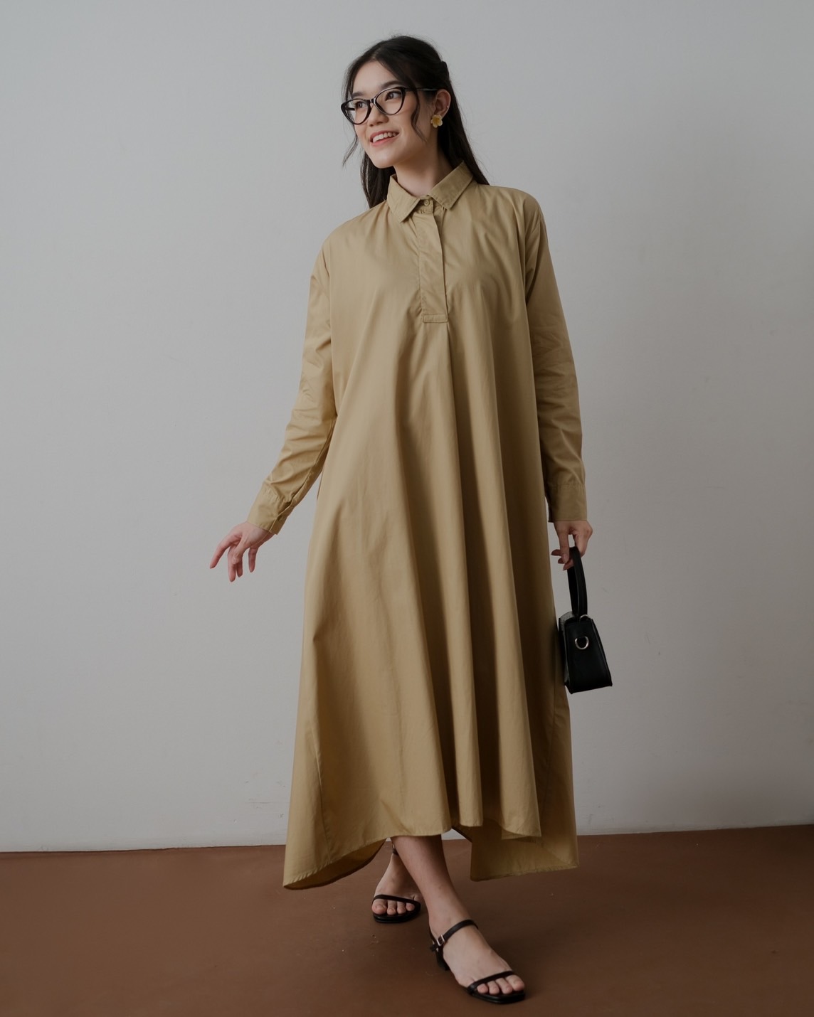 Casandra Maxi Dress Kode 80207 Cream - Image 2