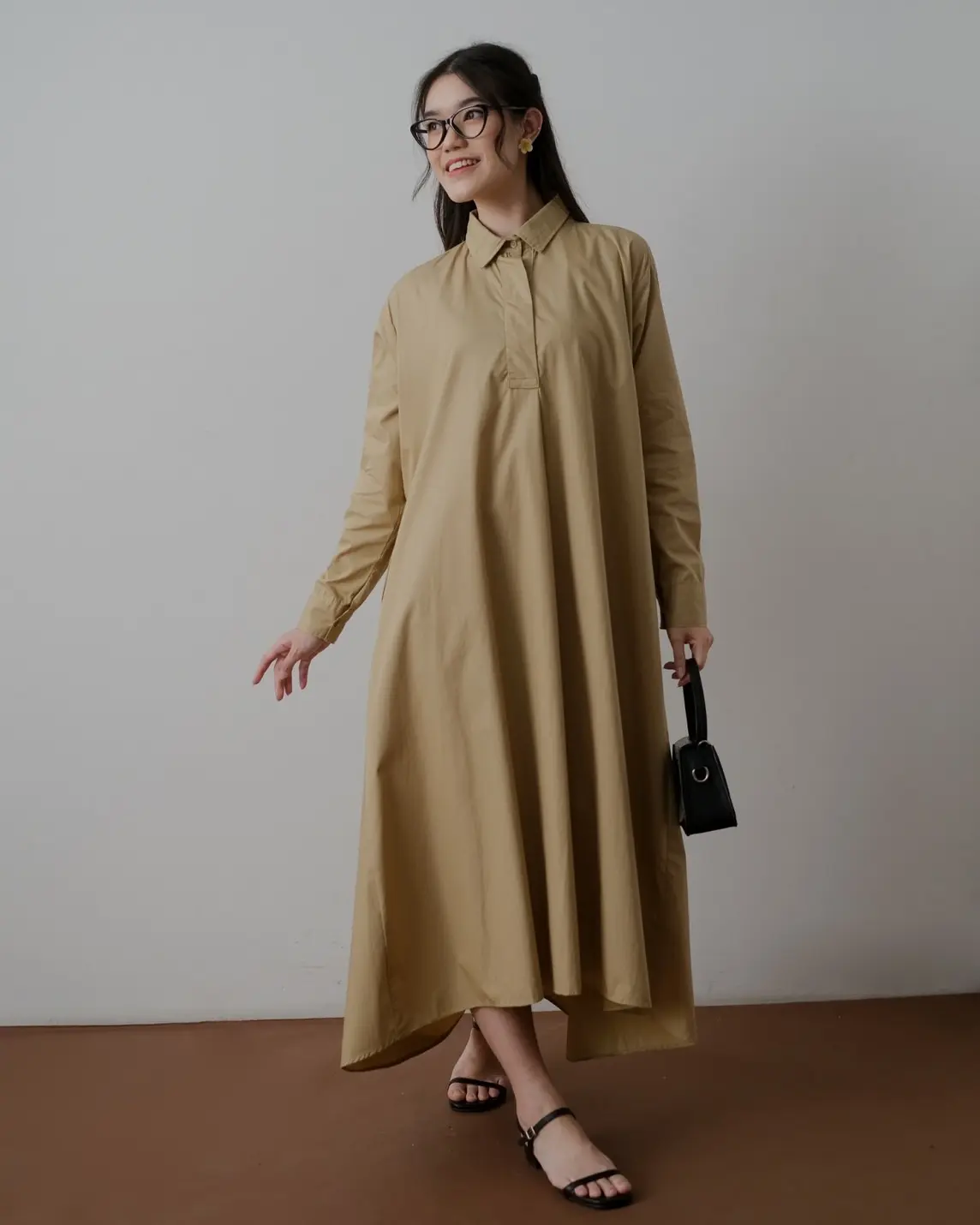 Casandra Maxi Dress Kode 80207 Cream - Image 2