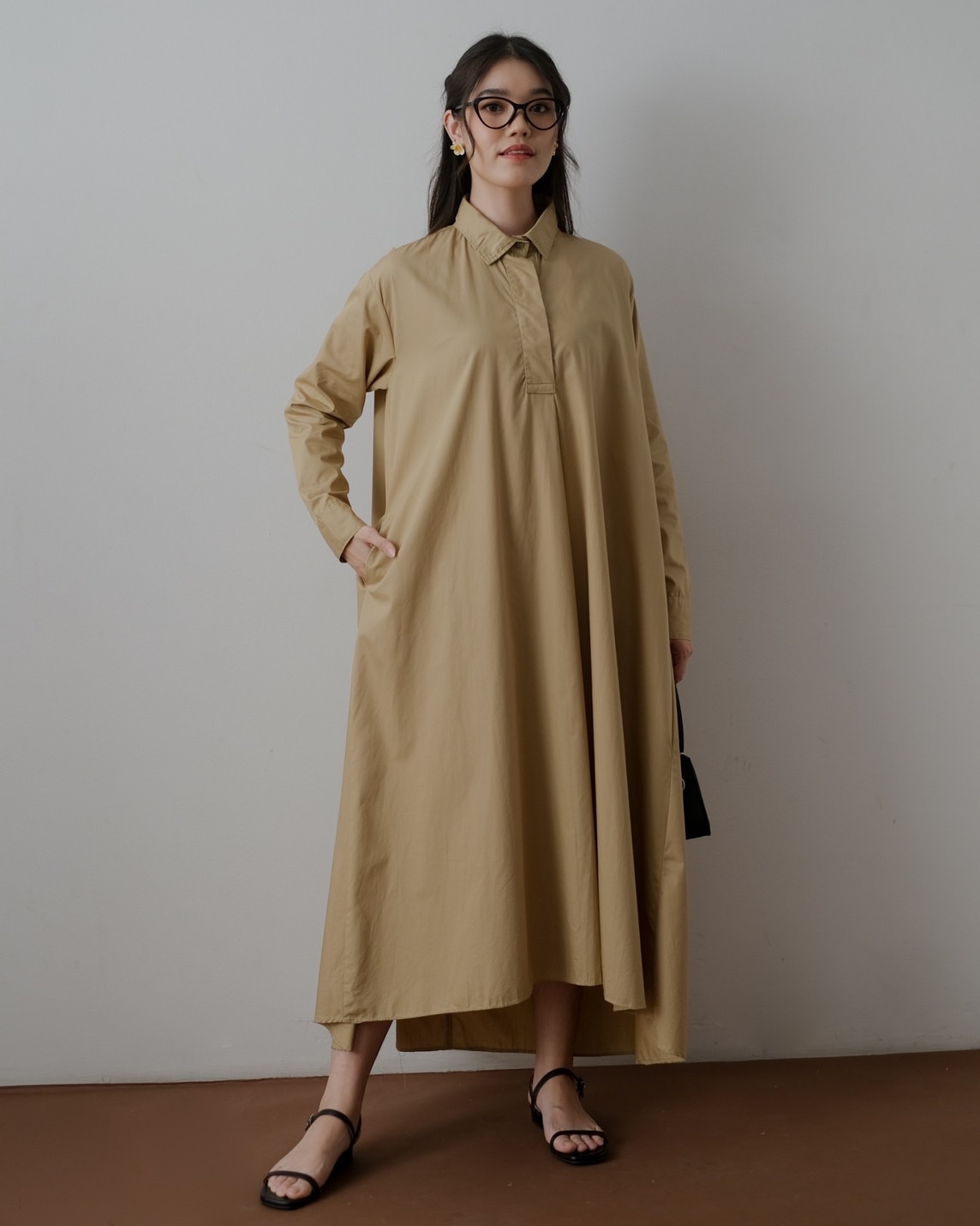 Casandra Maxi Dress Kode 80207 Cream