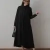 Casandra Maxi Dress Kode 80207 Black - Image 3