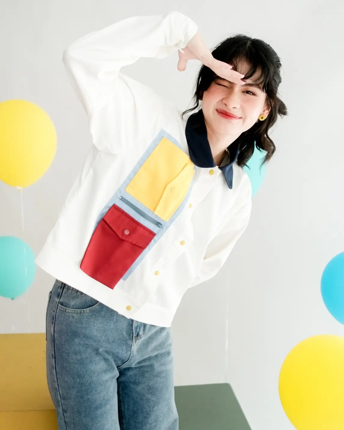 Cascana Jacket Navy - Image 3