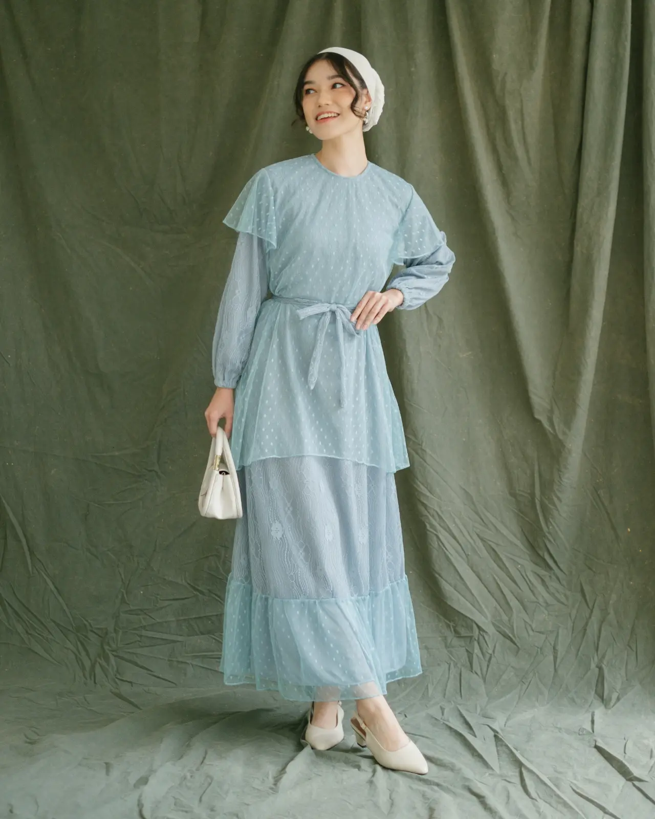 Cecilia Maxi Dress Kode 601048 Blue