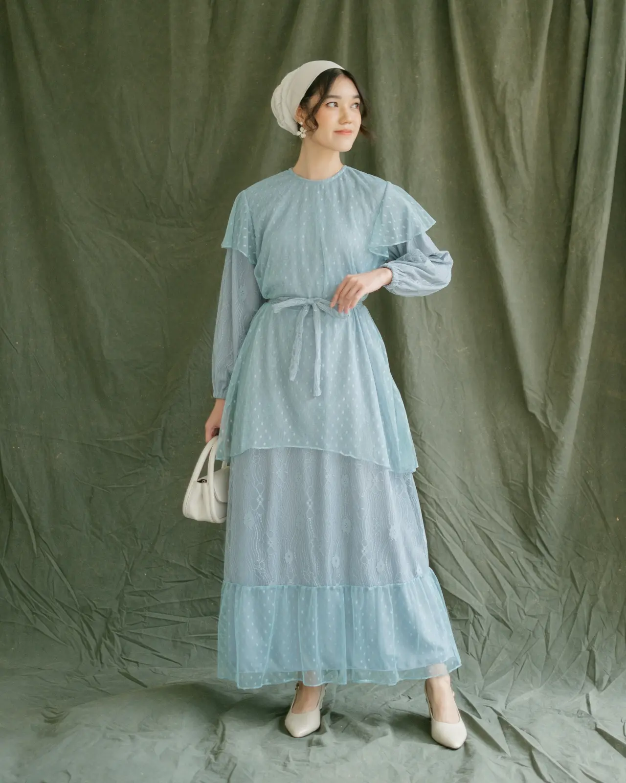 Cecilia Maxi Dress Kode 601048 Blue - Image 2