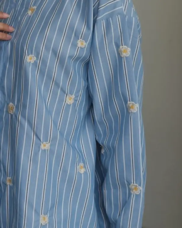 Chana Shirt Kode 6659 Blue - Image 2
