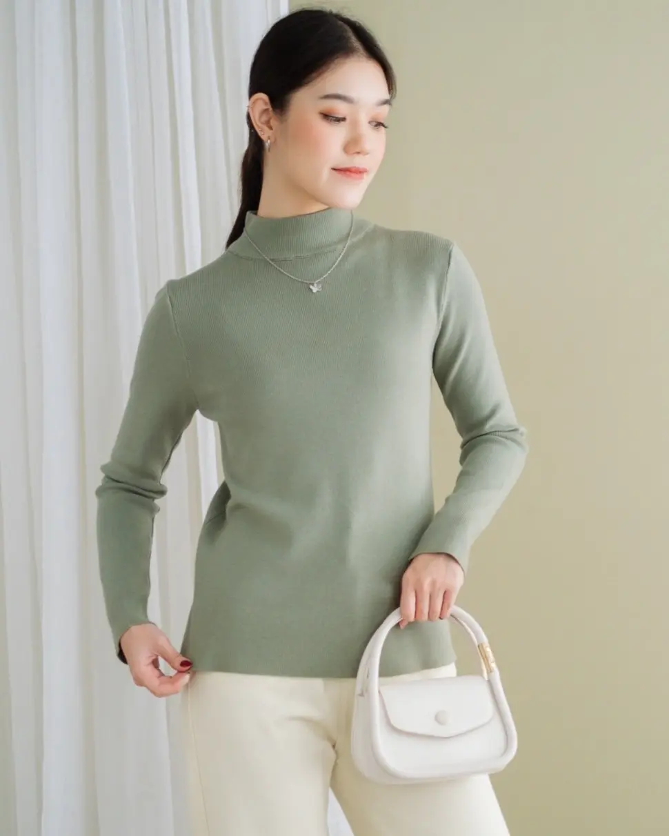 Chayla Longsleeve Kode 236 Sage Green