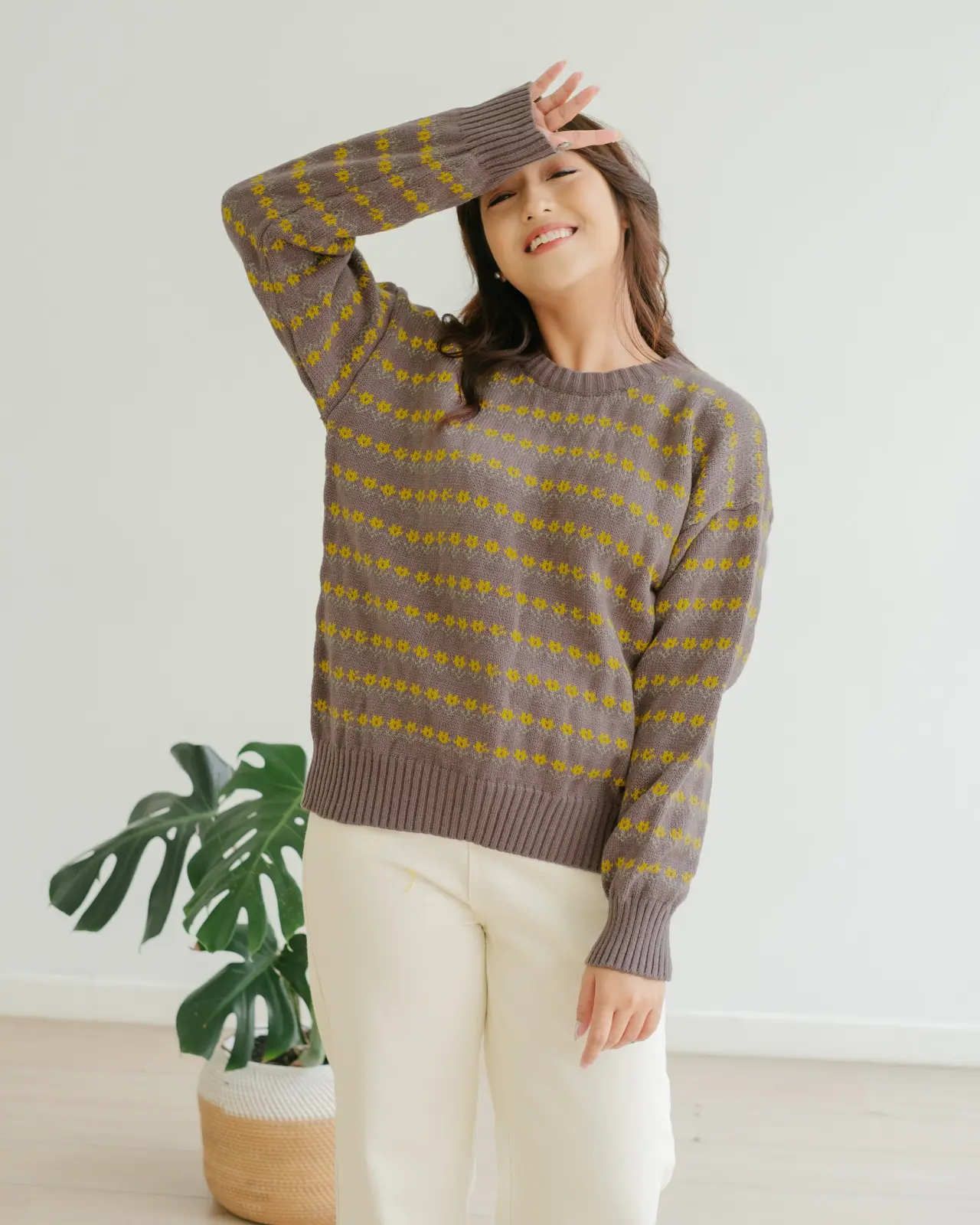 Daisy Sweater Choco