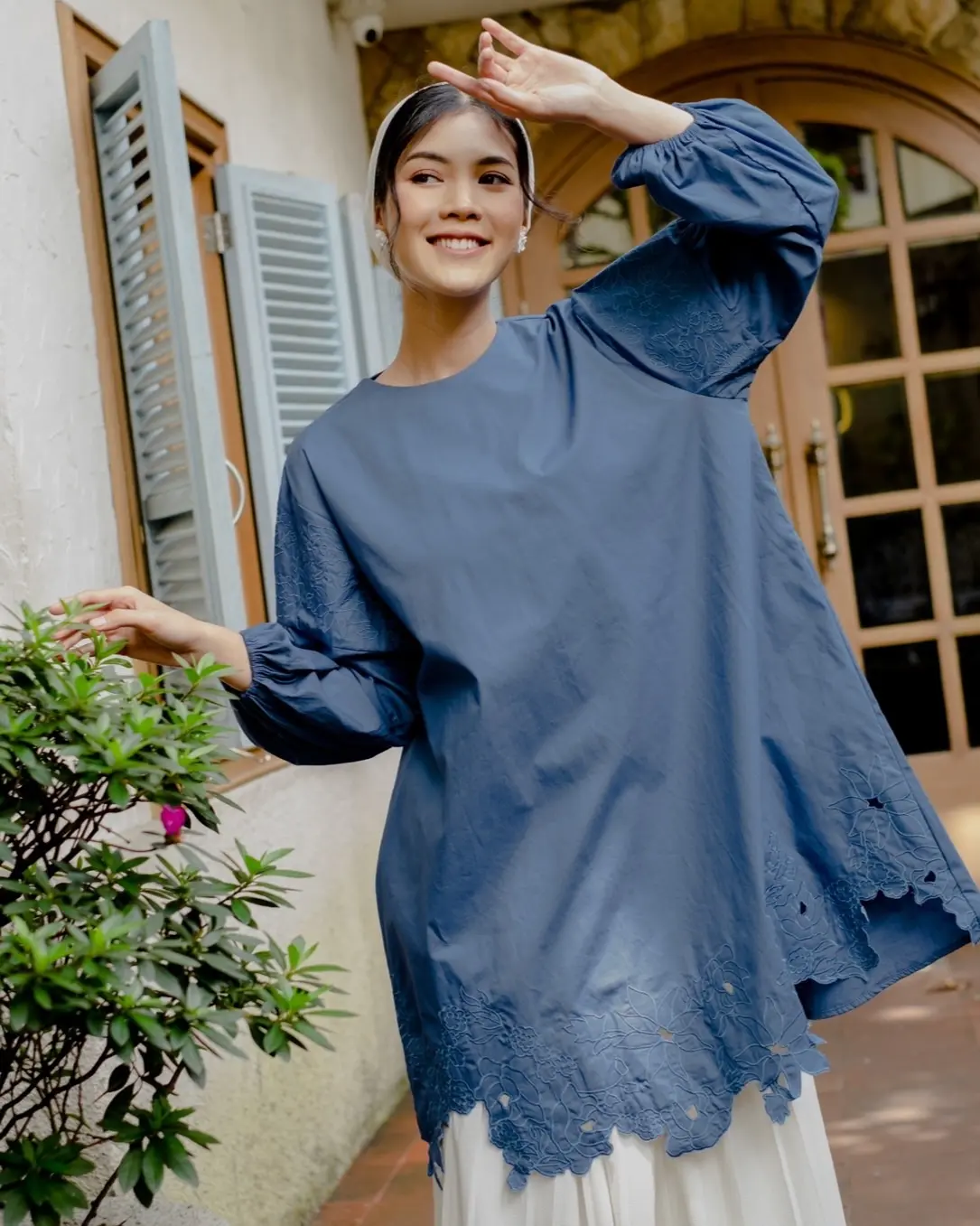 Degamour Tunic Blue - Image 2