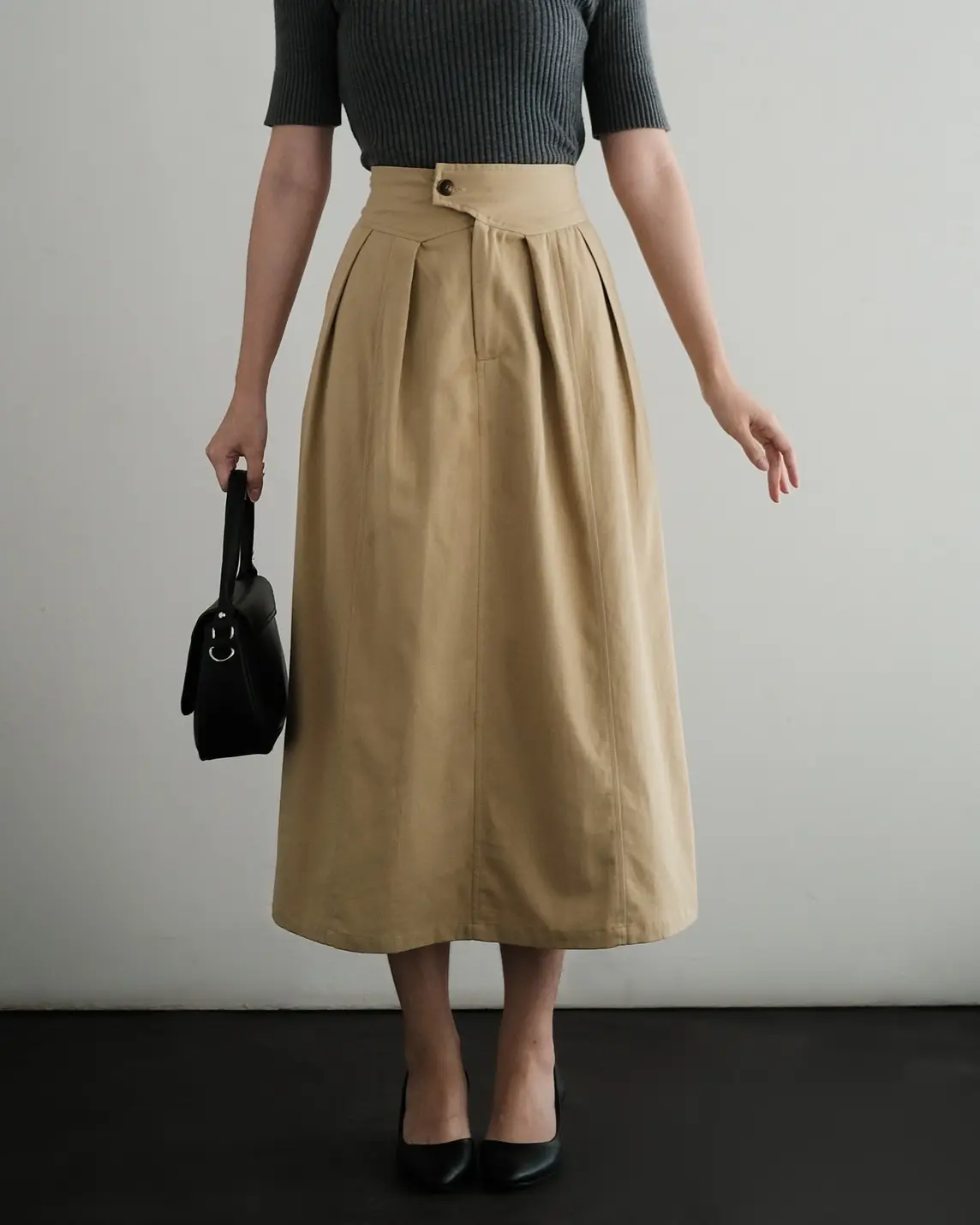 Devika Skirt Kode L118 Cream - Image 2
