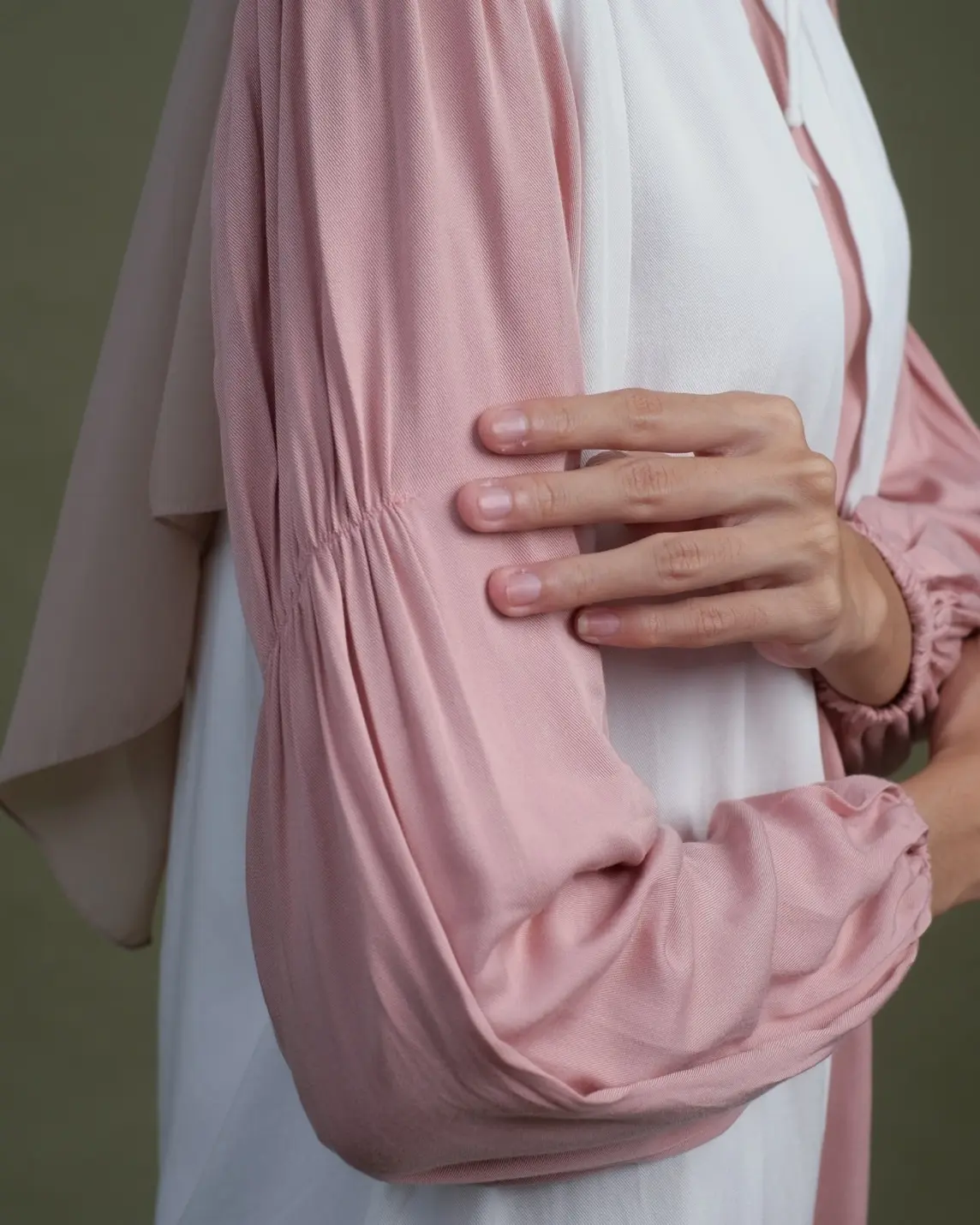 Elodhia Maxi Dress Dusty Pink - Image 2