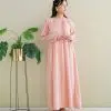 Falviana Maxi Dress Kode N762 Pink - Image 2