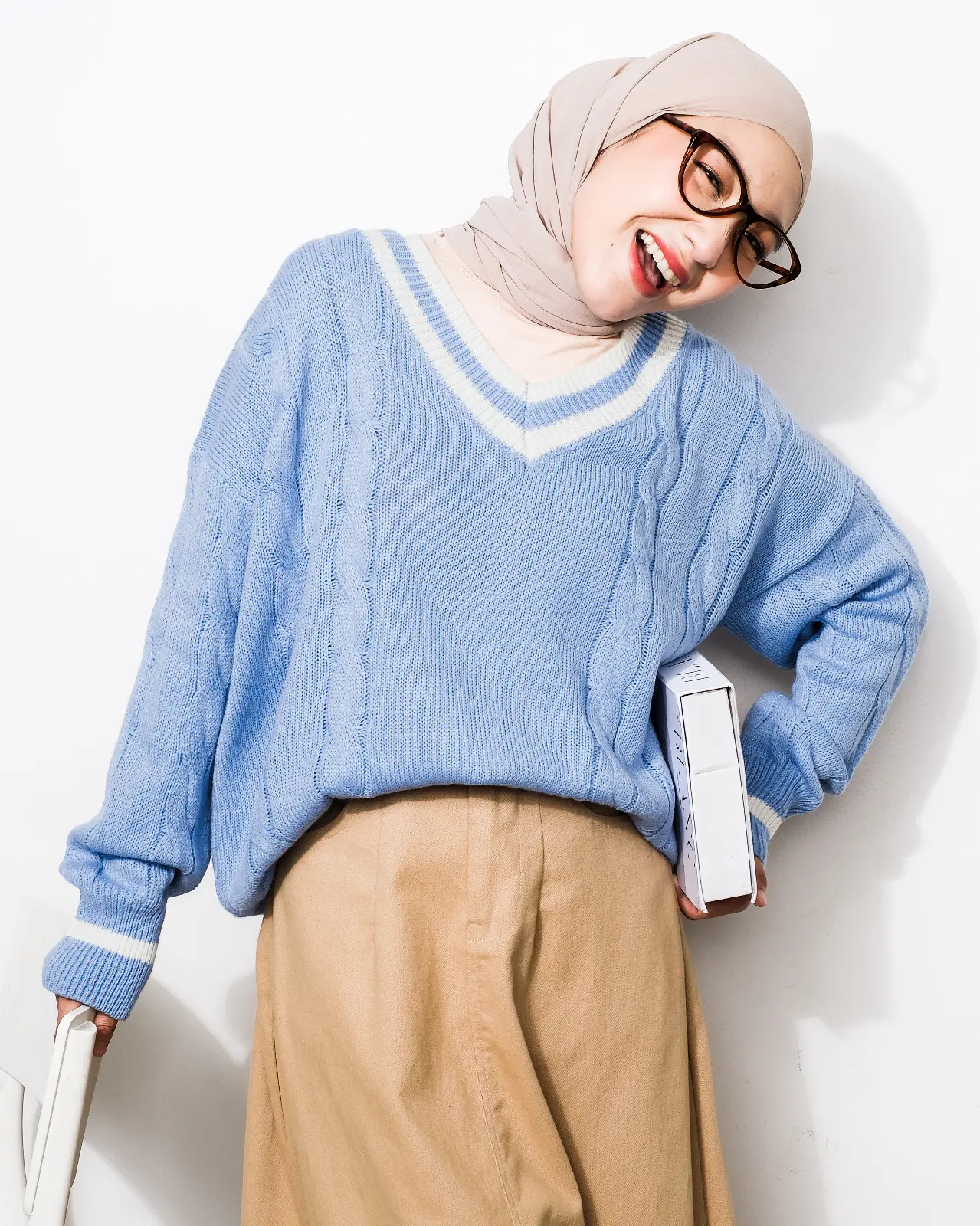 Gaelda Sweater Blue