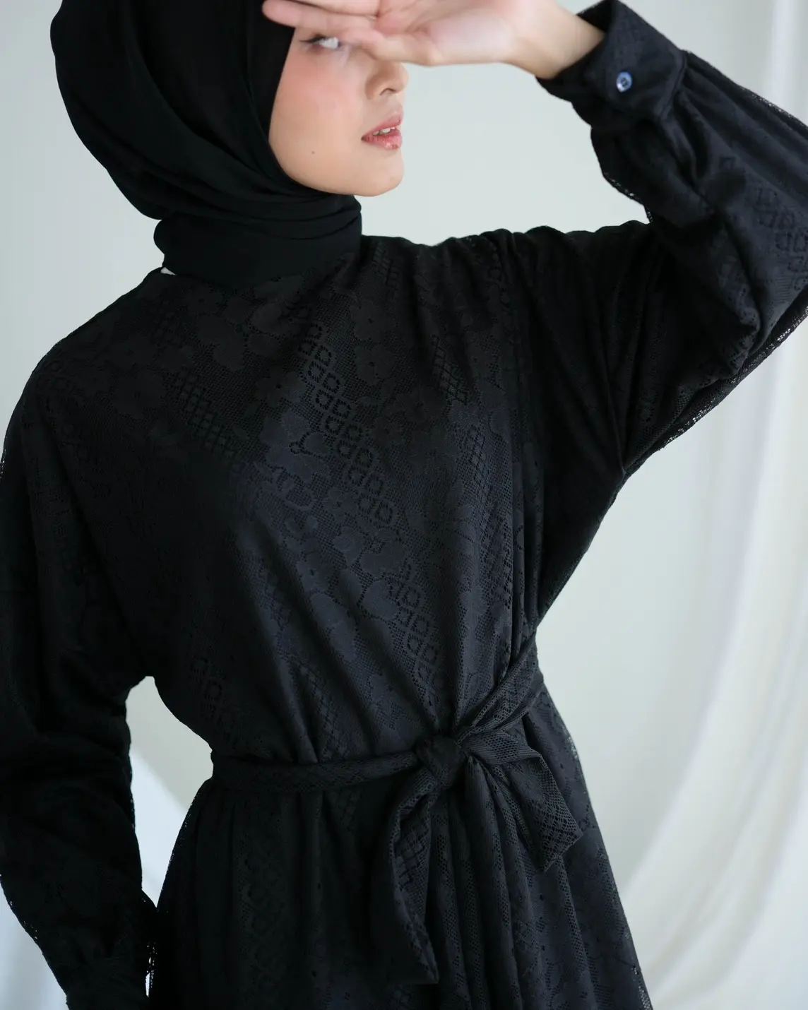 Helaina Maxi Dress Kode 3204 Black - Image 2