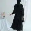 Helaina Maxi Dress Kode 3204 Black - Image 3