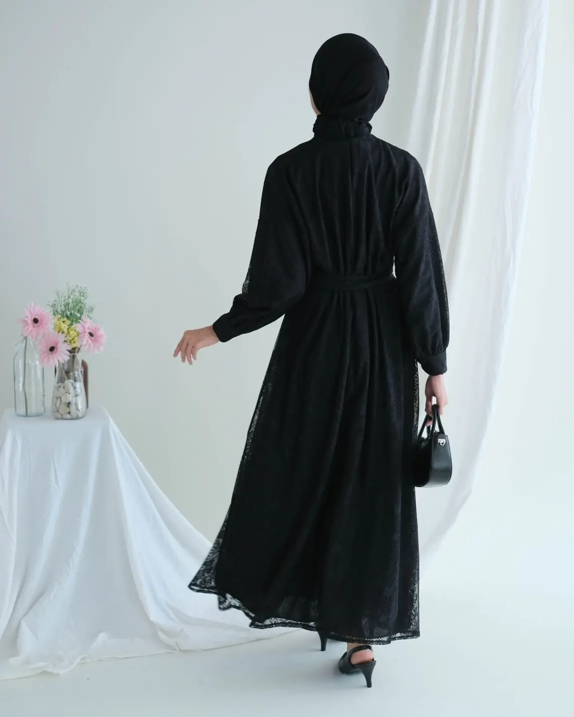 Helaina Maxi Dress Kode 3204 Black - Image 3
