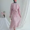 Helaina Maxi Dress Kode 3204 Mauve - Image 3