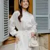 Helva Maxi Dress Broken White - Image 3
