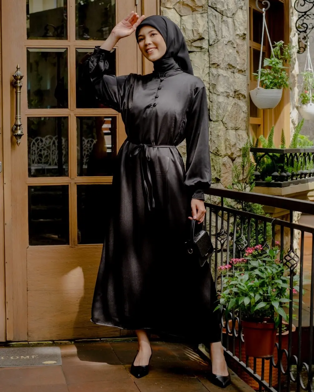 Helva Maxi Dress Black