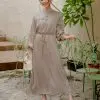 Helva Maxi Dress Khaki - Image 2
