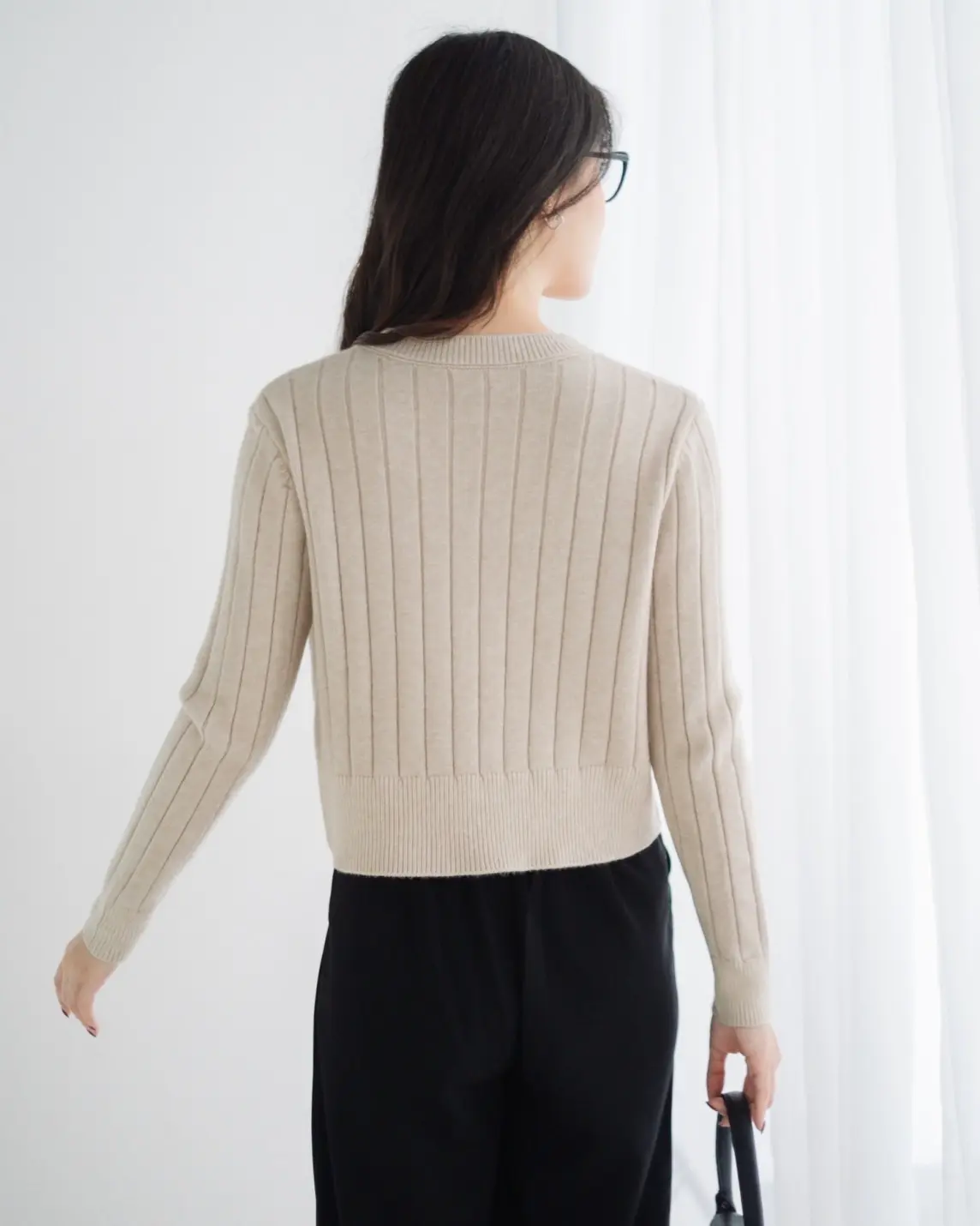 Jenaya Longsleeve Kode 155 Khaki - Image 3