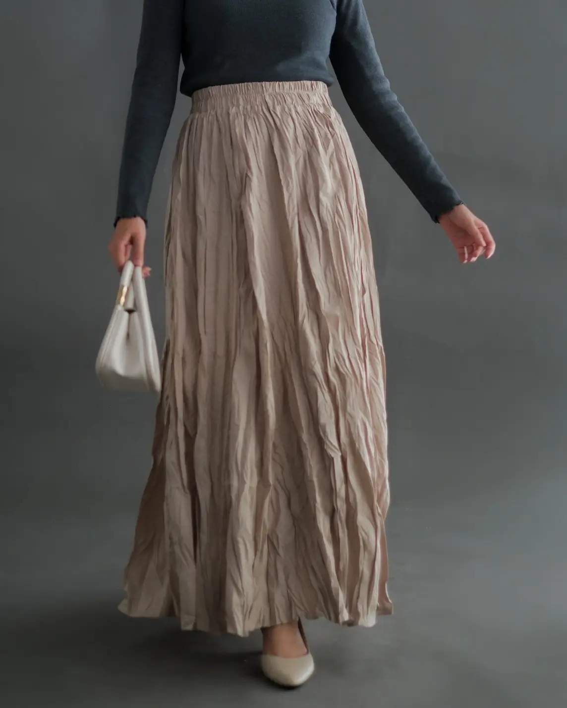 Kalyani Skirt Kode 238 Beige