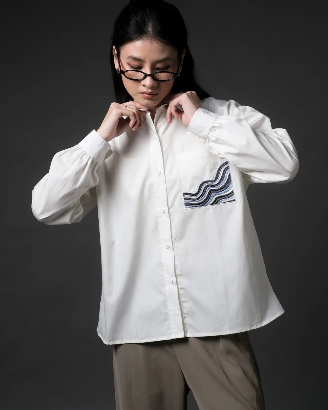 Keani Shirt Broken White