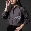 Keani Shirt Dark Grey - Image 2