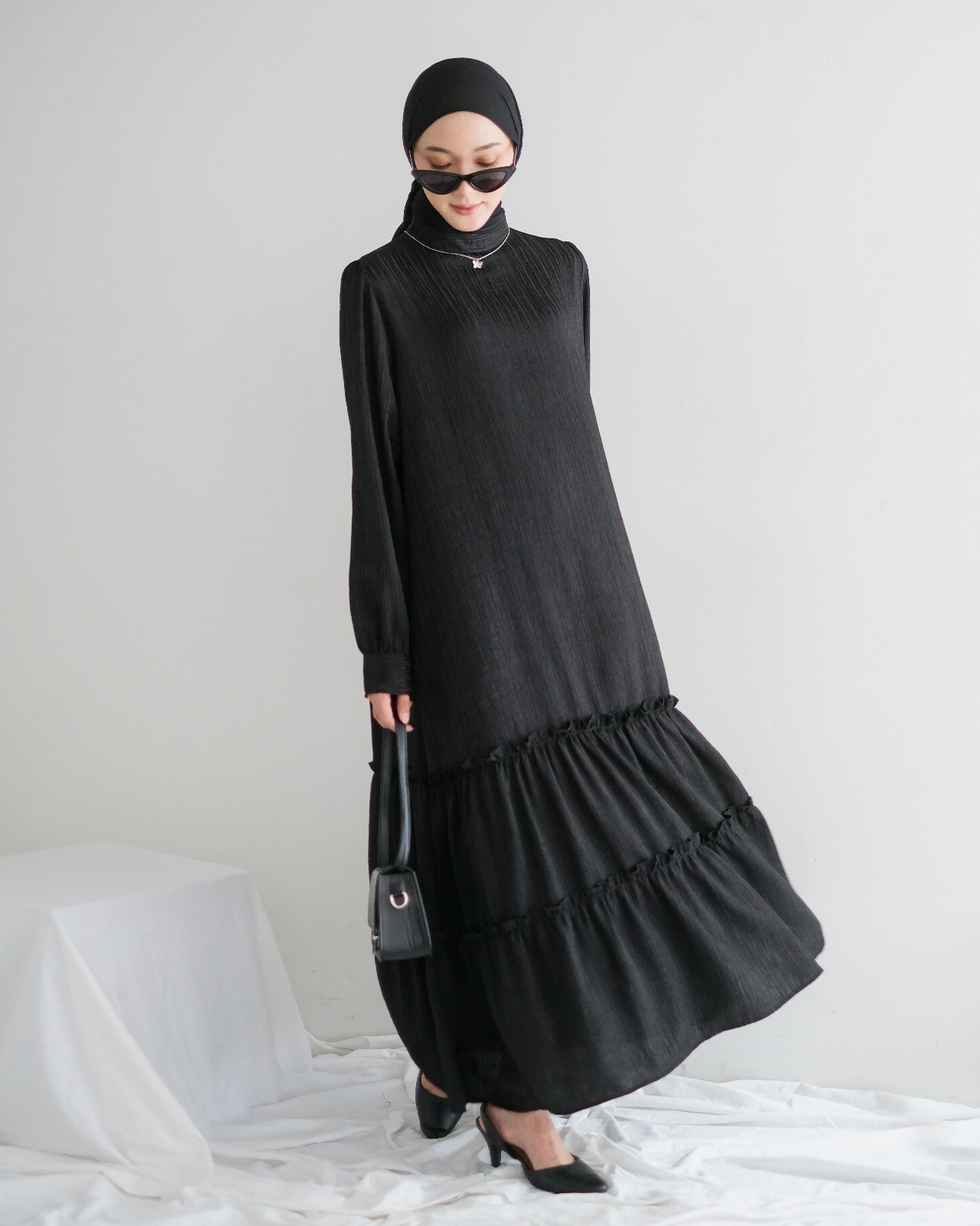 Larisya Maxi Dress Kode 80220 Black - Image 2