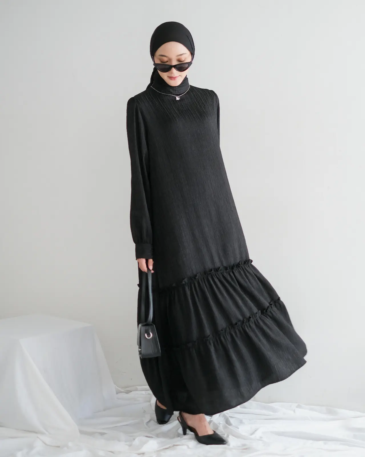 Larisya Maxi Dress Kode 80220 Black - Image 2